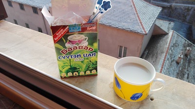 tè salato bevanda -Mongolia