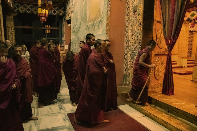 Monaci dello Dzong di Thimphu